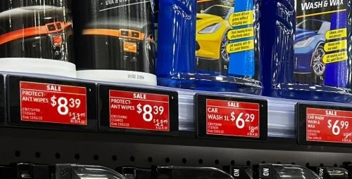 Cilat dyqane ushqimore kanë etiketa çmimesh dixhitale?