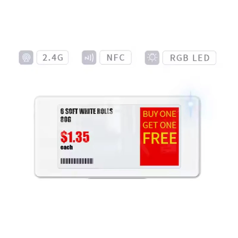 2.66 Inch Electronic Price Tag Manufacturers Suppliers Factory